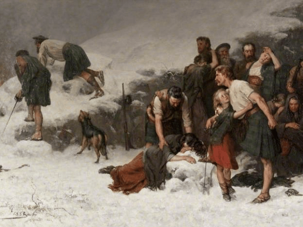 Mar a Shàbhail Saighdear Pàisde aig Murt Ghleann Comhann (Gàilig Baile Chaolais)